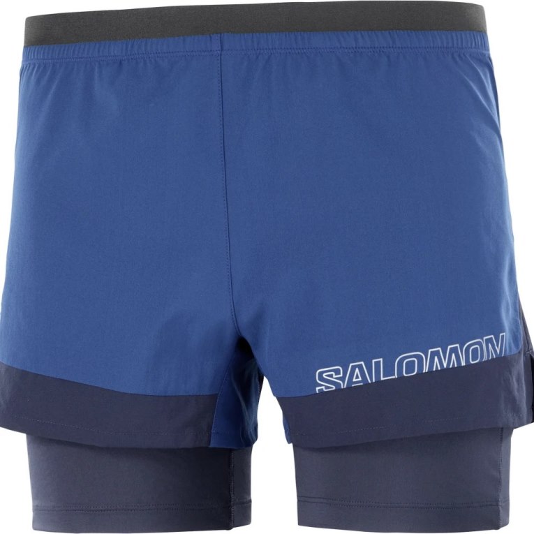 Bermudas Salomon Cross 2in1 Hombre Azules | MX QORB510